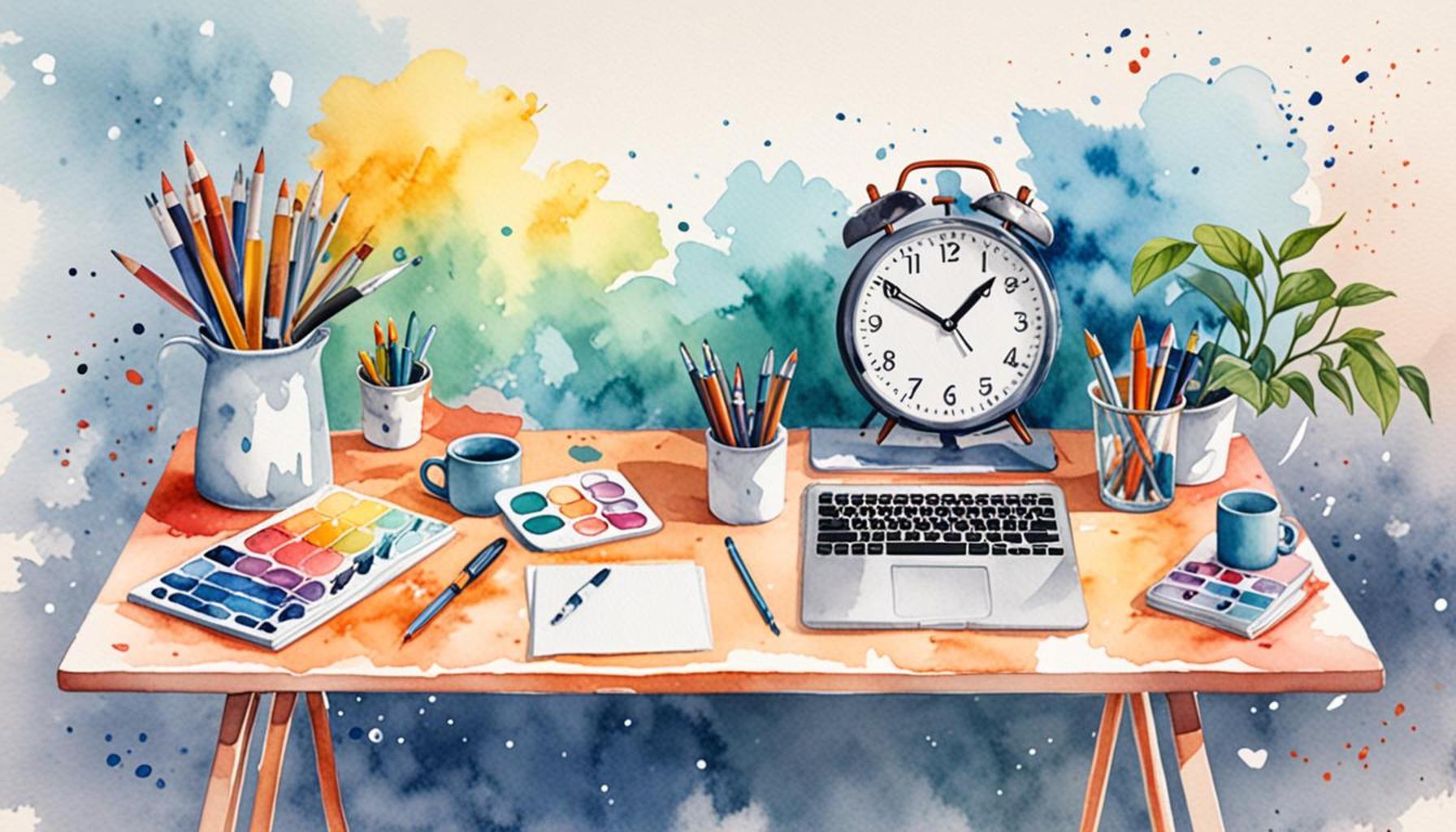 Creating Minimalist Workspaces: Impact on Time Management and Creativity
