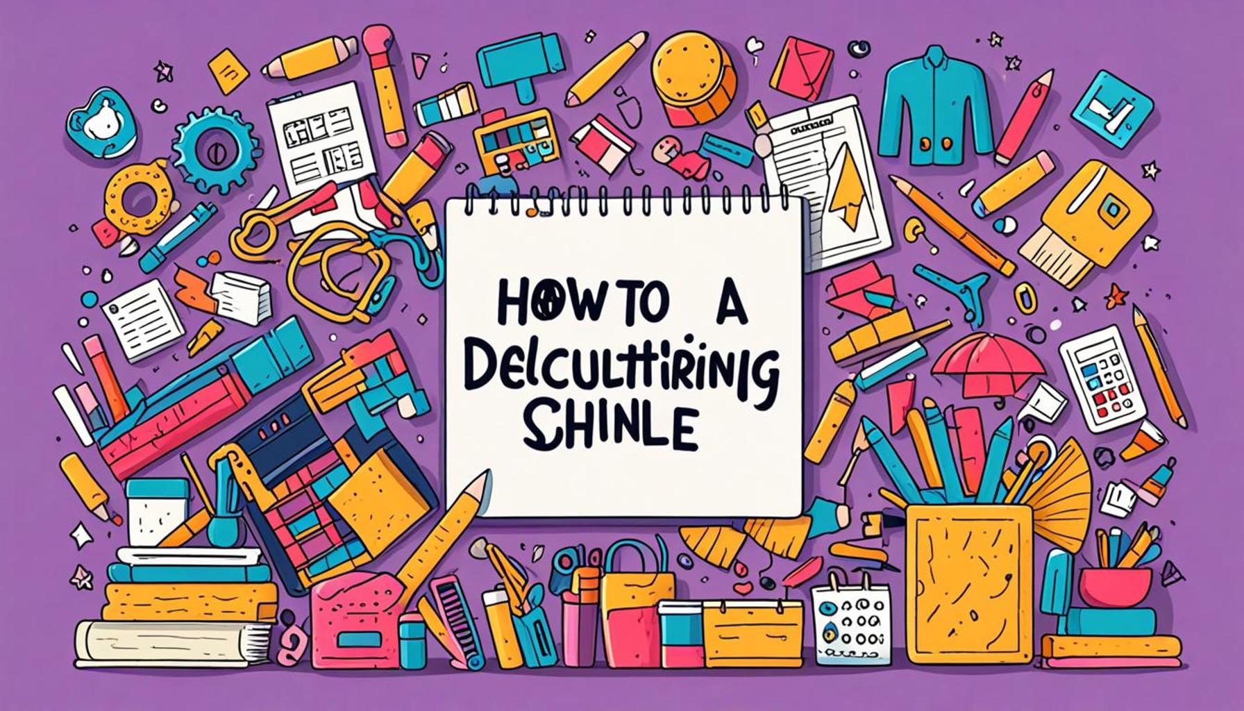 How to Create a Decluttering Schedule to Maintain Long-Term Organization