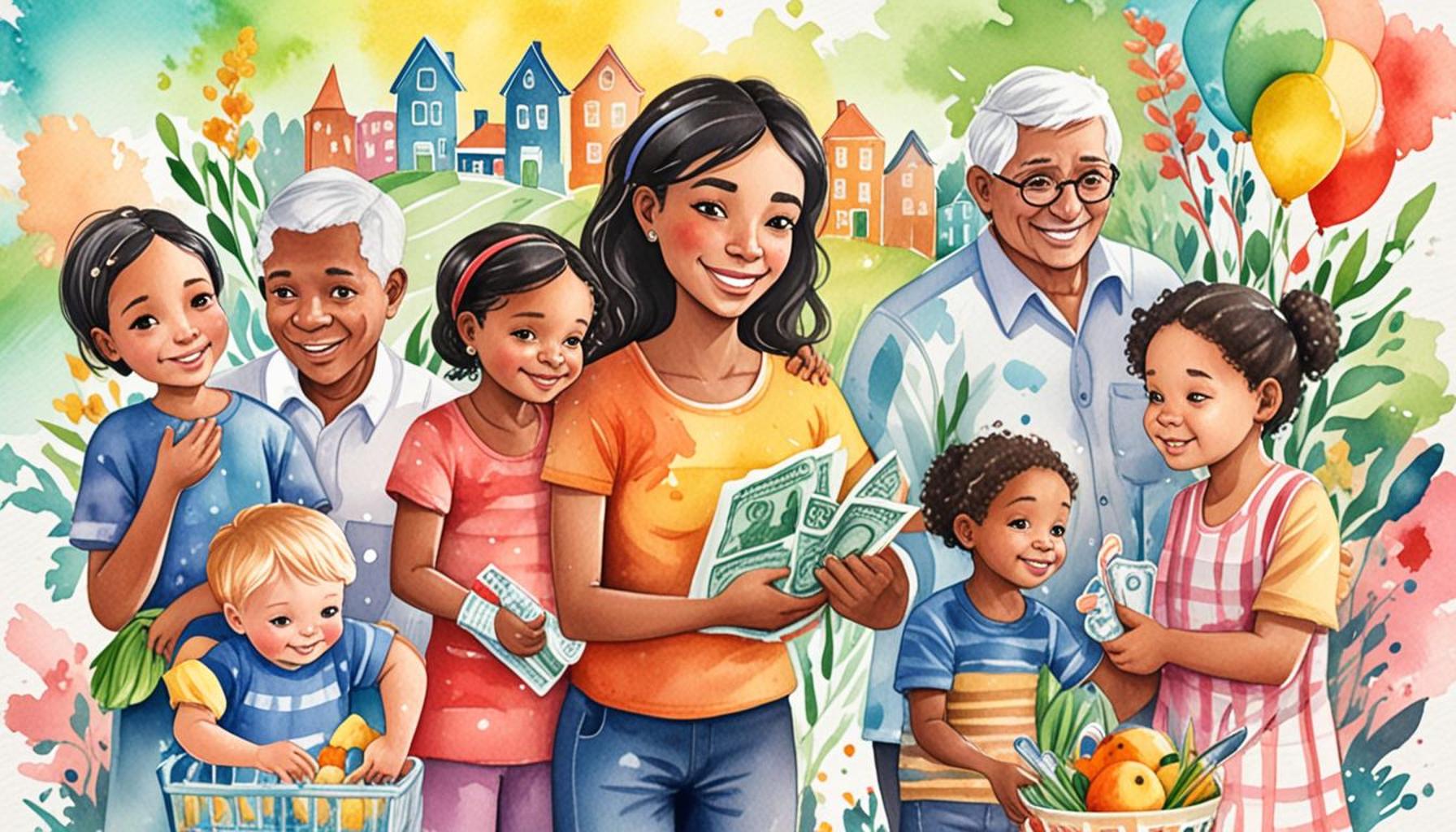 The Role of Financial Assistance in Supporting Low-Income Families in the USA